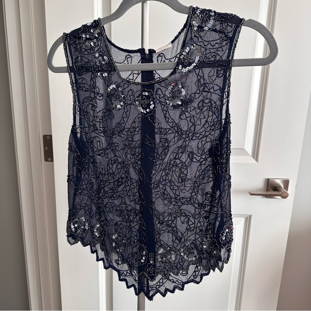 Statement embellished blouse - Picture 2 of 2
